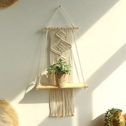 Macrame Hanging Shelf